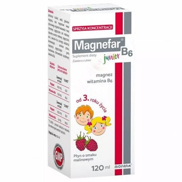 Magnefar B6 Junior syrup 120 ml