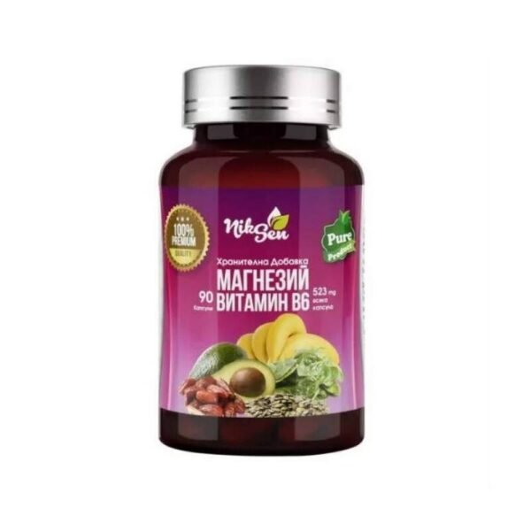 Magnesium and vitamin B6, 90, Магнезий и витамин В6