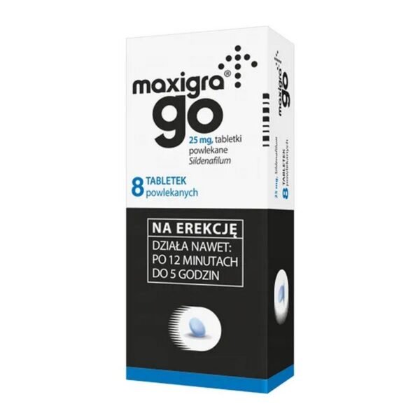 Maxigra Go 25mg, 8  pcs.