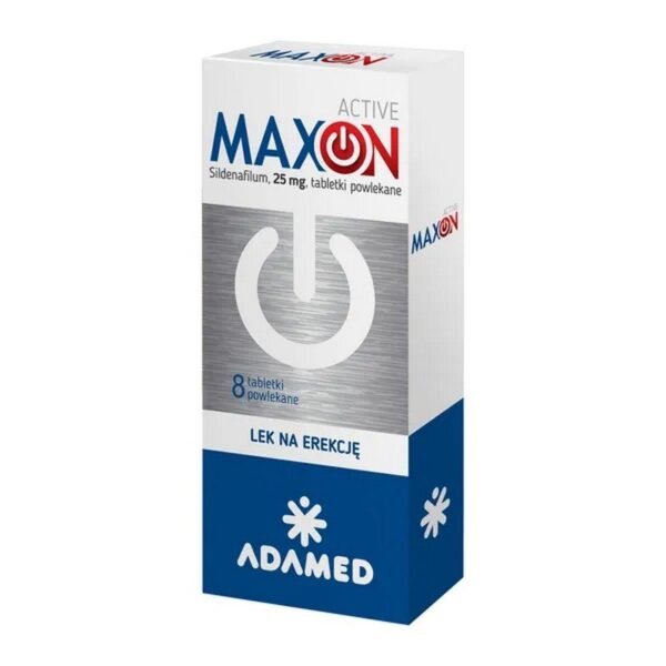 Maxon Active, 25 mg, coated tbl, 8 pcs.