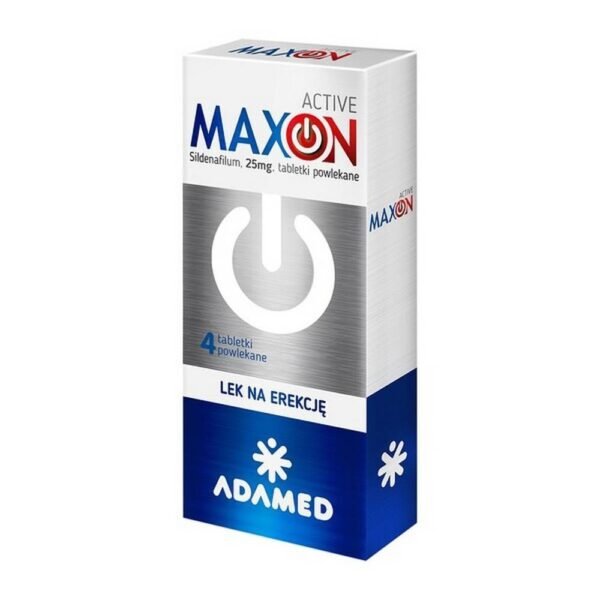 Maxon Active 25mg 4 tablets