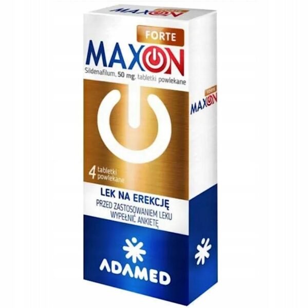 Grupa Adamed,MAXON FORTE 50 mg 4 tablets,MAXON FORTE 50 mg 4 szt. tabletki