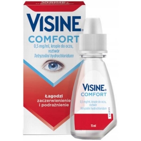 Mcneil Visine Comfort eye drops 15 ml