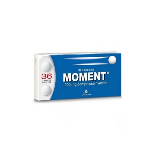 Moment 36 tablets Coated 200mg,Moment*36cpr Rivestite 200mg,ANGELINI SPA