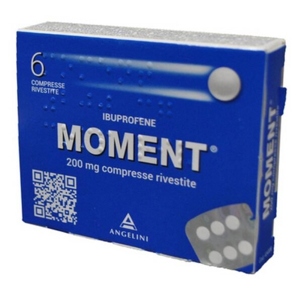 Moment*6tablets Coated 200mg,Moment*6cpr Rivestite 200mg,ANGELINI SPA