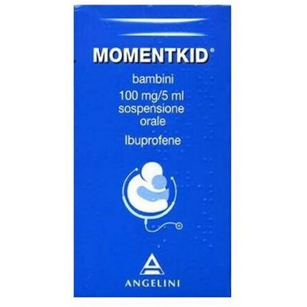 Momentkid Children 100 mg/5 ml Oral Suspension with Dosing Syringe, 150ml