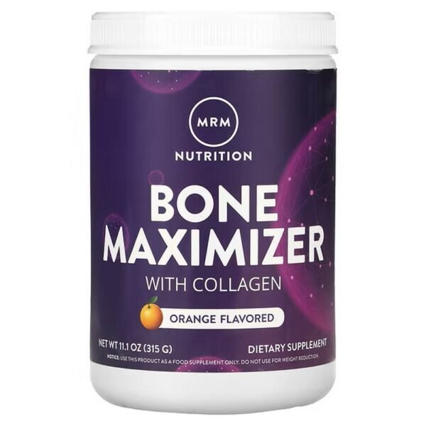 MRM Nutrition, Bone Maximizer with Collagen, Orange, 315 g (11.1 oz.),MRM Nutrition, Bone Maximizer with Collagen, Orange, 315 g (11,1 oz.)
