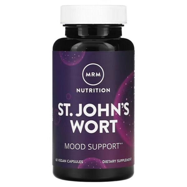 MRM Nutrition, Nutrition, St. John's Wort, 60 vegan capsules,MRM Nutrition, Nutrition, Johanniskraut, 60 vegane Kapseln