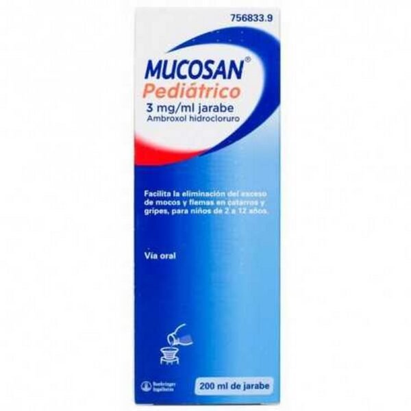 Mucosan Pediatric 3 MG/ ML Syrup 200 ML