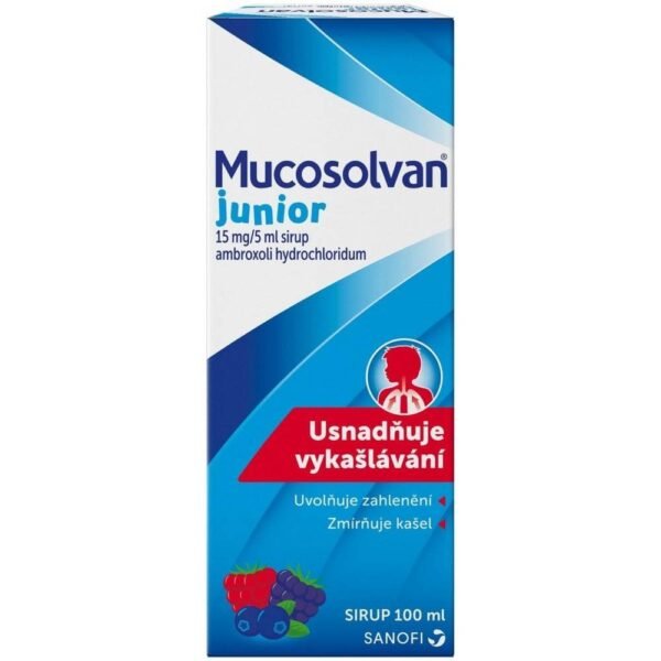 MUCOSOLVAN JUNIOR 15MG/5ML, 100ML
