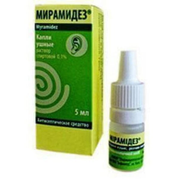 Myramidez Capt. ears 0.1% fl. drop. 5 ml