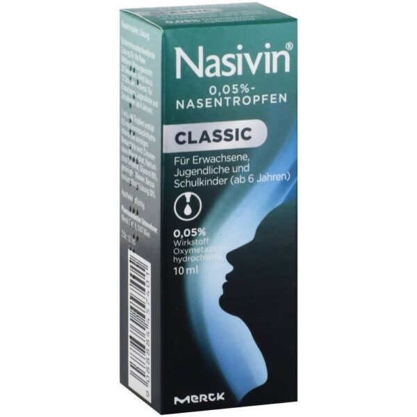 Nasivin Classic 0.05% Nasentropfen, 10ml