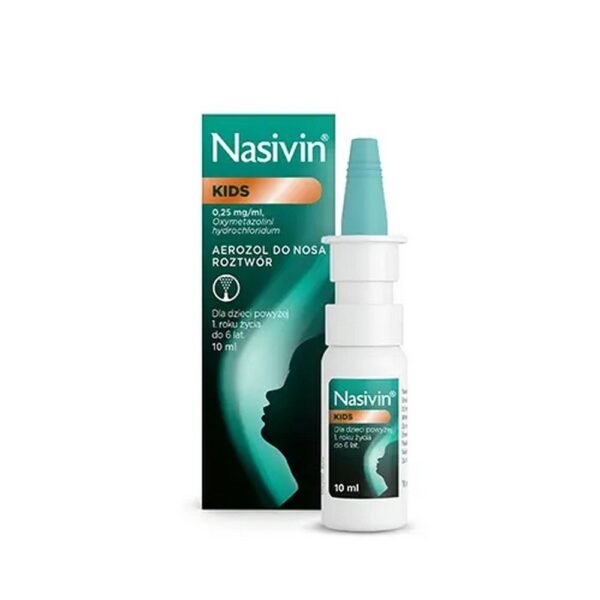 Nasivin Kids 0.025% nasal spray 10 ml