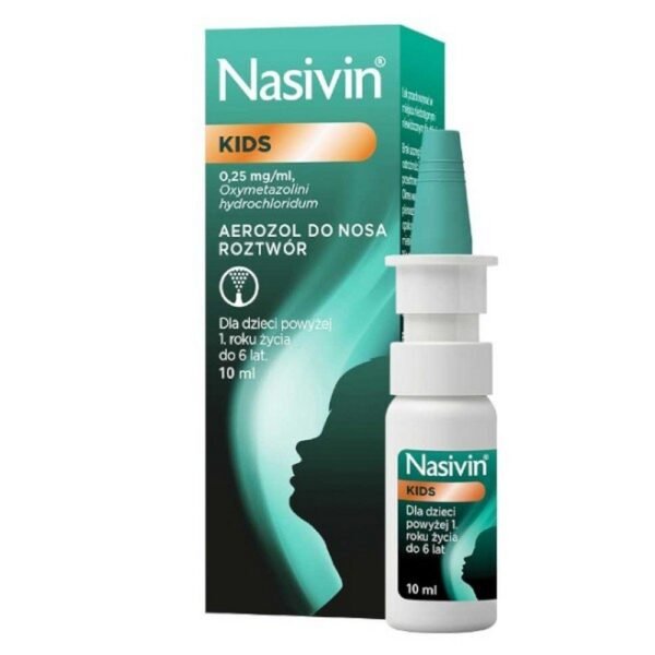 Nasivin Kids 0.025% nasal spray 10 ml