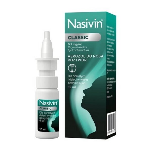 Nasivin Soft 0.05% Aerosol 10 ml
