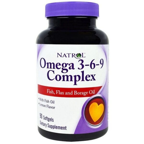 Natrol Omega 3 6 9 Complex 90 caps.