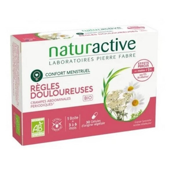Naturactive Painful Periods Organic, 30, Naturactive Règles douloureuses Bio