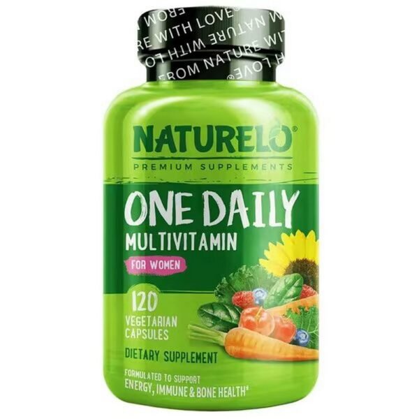 NATURELO, One Daily Multivitamin for Women, multivitamin preparation for women, 120 vegetable capsules,NATURELO, One Daily Multivitamin for Women, Multivitaminpräparat für Frauen, 120 pflanzliche Kapseln