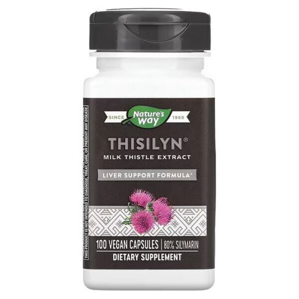 Nature's Way, Thisilyn, Liver Support Formula, 100 Vegan Capsules,Nature's Way, Thisilyn, Formel zur Unterstützung der Leber, 100 vegane Kapseln