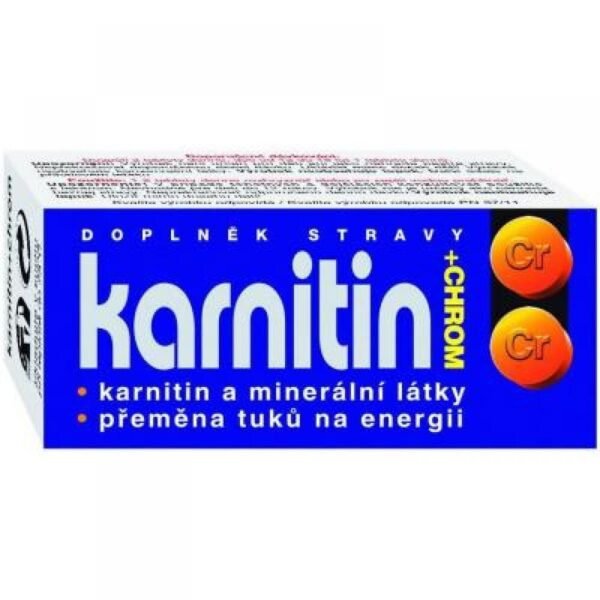 NATURVITA Carnitine + chrome 50 tablets