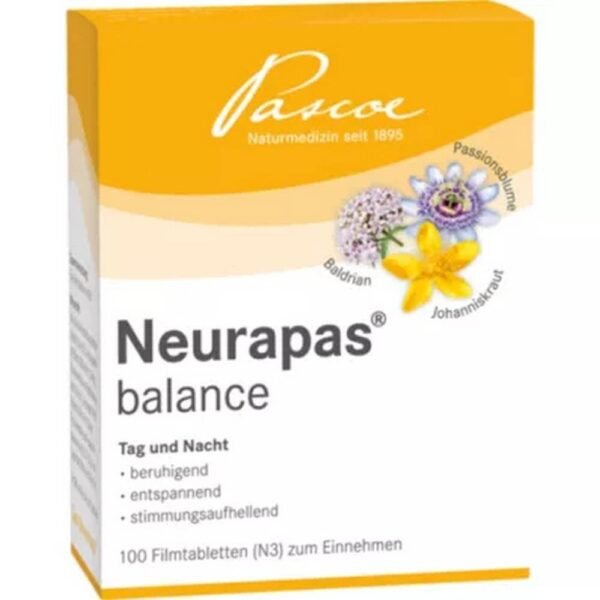 NEURAPAS Balance tablets, 100 pcs