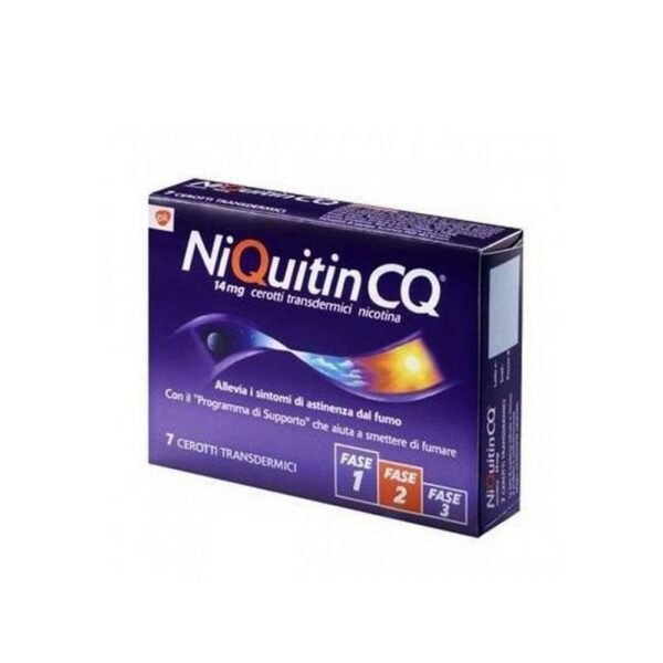 NiQuitin 14 Mg/24 H - Quit Smoking - 7 Transdermal Patches