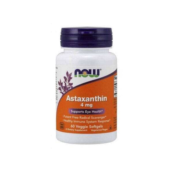 Now Foods Astaxanthin Astaxanthin 4 Mg 90 Caps
