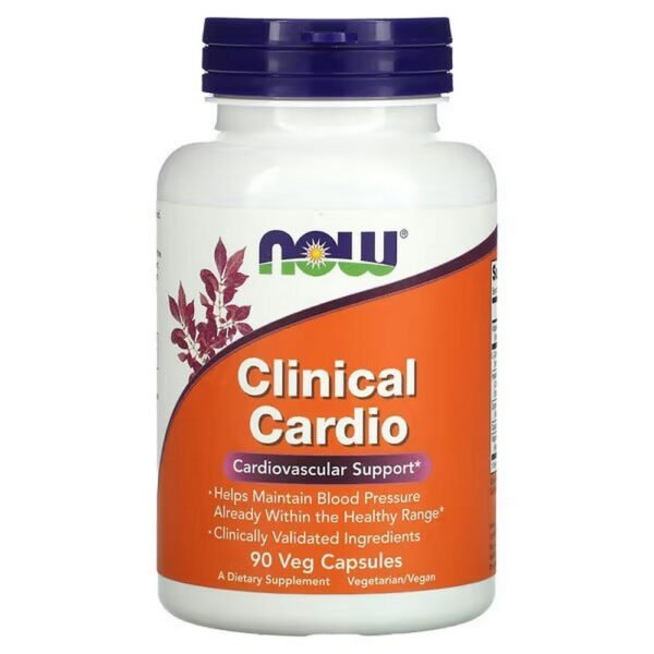 NOW Foods, Clinical Cardiovascular System, Cardiovascular Support, 90 Vegetable Capsules,NOW Foods, Klinisches Herz-Kreislauf-System, Herz-Kreislauf-Unterstützung, 90 pflanzliche Kapseln