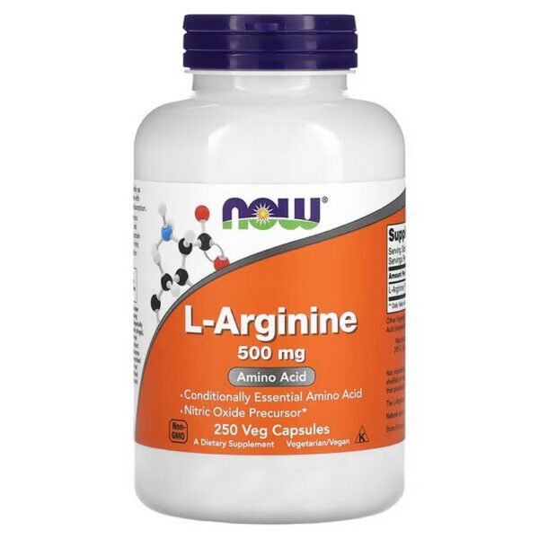 NOW Foods, L-Arginine, L-Proline, 500 mg, 250 vegetable capsules,NOW Foods, L-Arginine, L-Prolin, 500 mg, 250 pflanzliche Kapseln