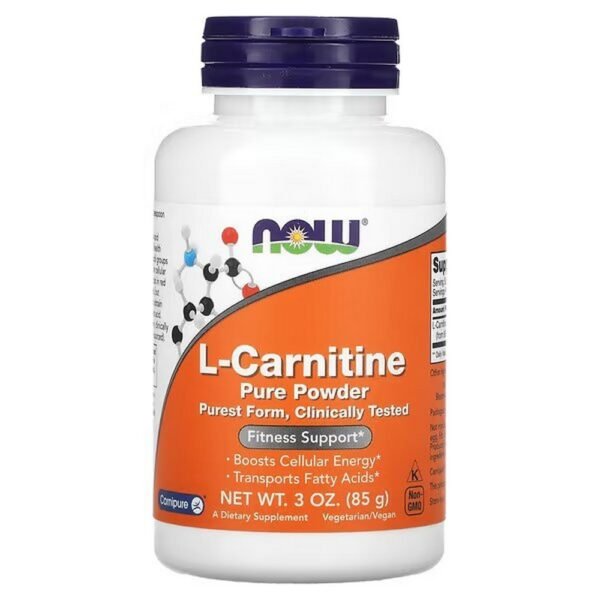 NOW Foods, L-Carnitine, Pure Powder, 3 oz (85 g),NOW Foods, L-Carnitin, reines Pulver, 3 oz (85 g)