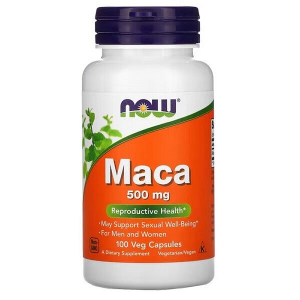 NOW Foods, Maca, 500 mg, 100 vegetarian capsules,NOW Foods, Maca, 500 mg, 100 vegetarische Kapseln