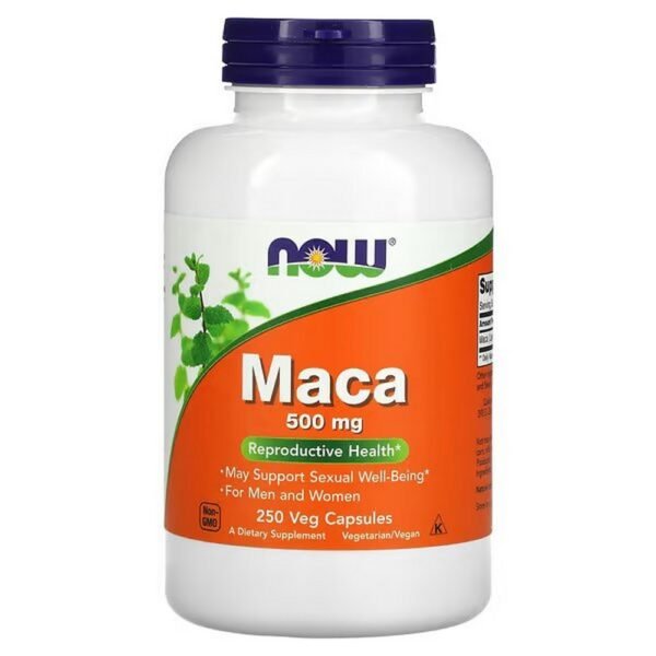 NOW Foods, Maca, 500 mg, 250 vegetable capsules;NOW Foods, Maca, 500 mg, 250 pflanzliche Kapseln