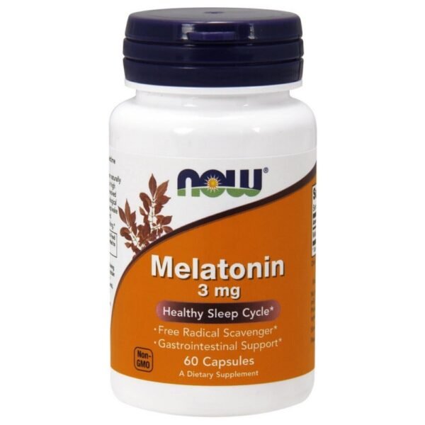 NOW FOODS MELATNIN 3mg,60,NOW FOODS MELATNIN 3mg,60,NOW Foods
