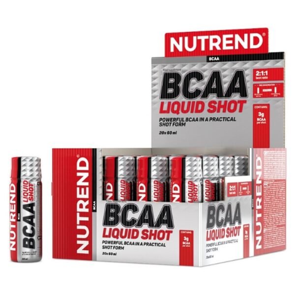 NUTREND BCAA liquid shot 20 x 60 ml