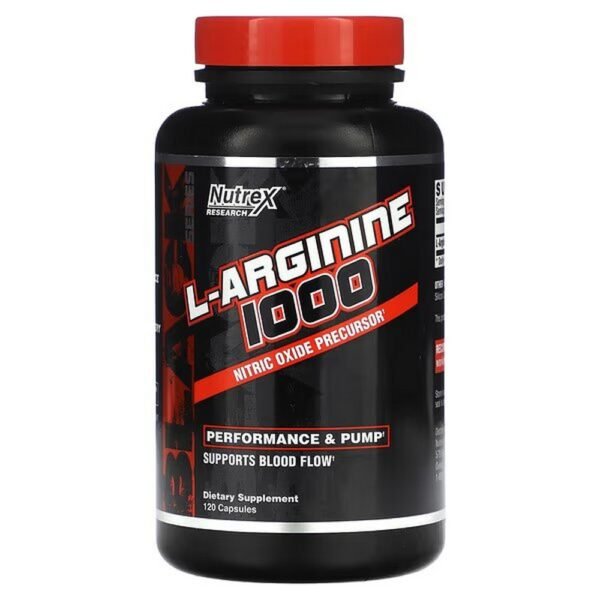Nutrex Research, Black Series, L-Arginine 1000, 120 capsules,Nutrex Research, Black Series, L-Arginin 1000, 120 Kapseln