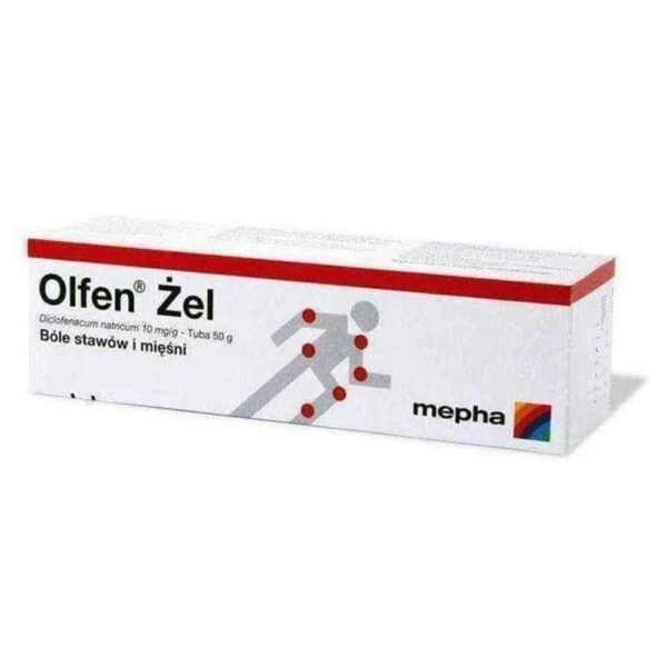Teva Pharmaceutical Industries Ltd,Olfen Gel 1% 100g,Olfen Żel 1% 100g