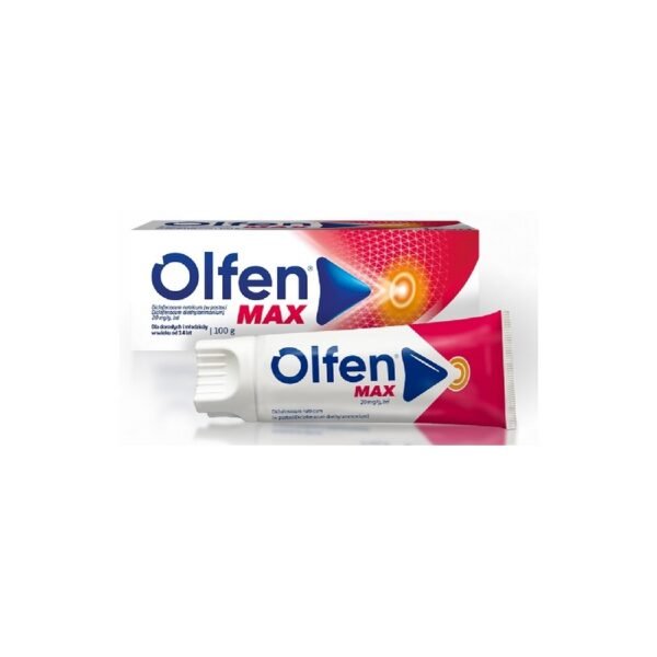Teva Pharmaceutical Industries Ltd,Olfen Max gel 20 mg/g 100 g,Olfen Max żel 20 mg/g 100 g