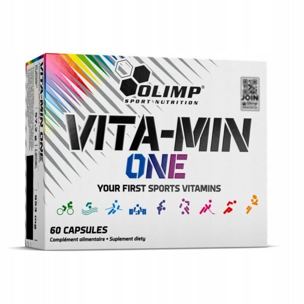 Olimp Sport Nutrition,Vitamins capsules  Vita-Min One multivitamins 100 g 60 pcs,Olimp Sport Nutrition, Witaminy w kapsułkach Vita-Min One multiwitaminy 100 g 60 szt.
