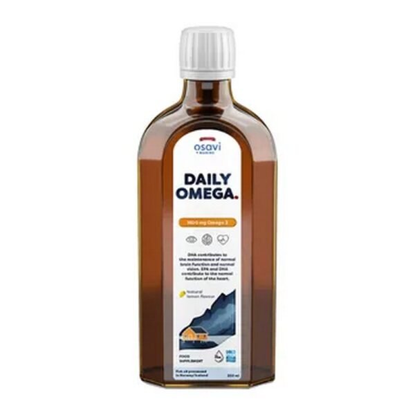 Olivit Osavi Daily Omega 1600 Mg Liquid Lemon Flavor 250ml