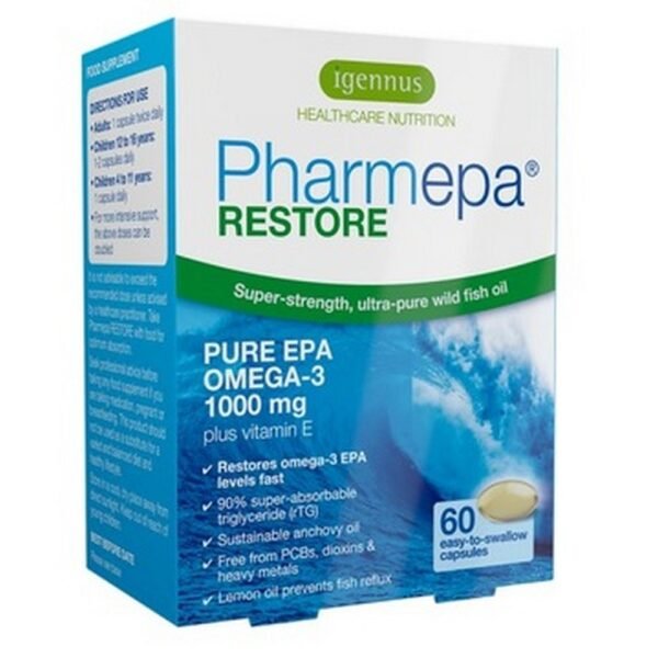 Igennus, Omega 3 acid Pharmepa Restore 60 capsules, Kwas Omega 3 Pharmepa Restore 60 kapsułek