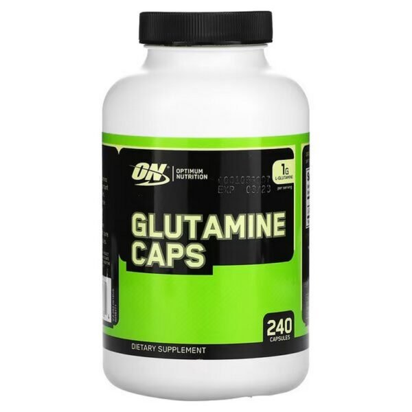 Optimum Nutrition, Glutamine, 1,000 mg, 240 capsules (500 mg per capsule),Optimum Nutrition, Glutamine, 1.000 mg, 240 Kapseln (500 mg pro Kapsel)
