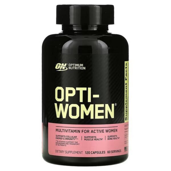 Optimum Nutrition, Opti-Women, multivitamin for active women, 120 capsules,Optimum Nutrition, Opti-Women, Multivitaminpräparat für aktive Frauen, 120 Kapseln