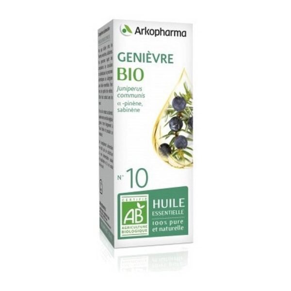 Organic Juniper Essential Oil n°10, 5 ml, Huile Essentielle de Genièvre Bio n°10