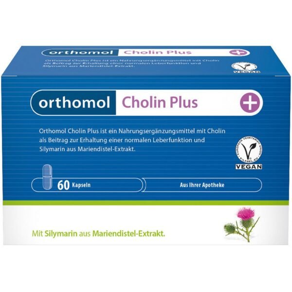 Orthomol Cholin Plus 60 pcs.,Orthomol Cholin Plus 60 Stk.