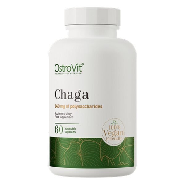 OstroVit,Chaga VEGE dietary supplement 60 ,Chaga VEGE suplement diety, 60,