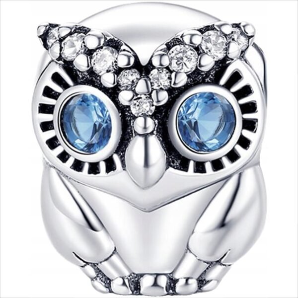 Owl Charms Charms Silver 925 Charms + Pandora Measure MODA TRUSKY;Dijes de Búho Dijes de Plata 925 + Medida Pandora MODA TRUSKY