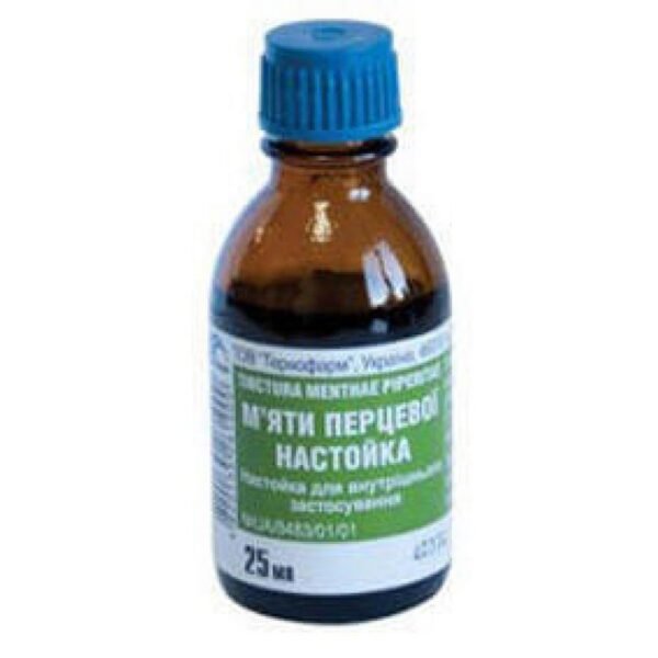 Peppermint tincture, 25 ml