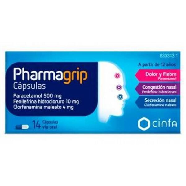 Pharmagrip 14 Capsules
