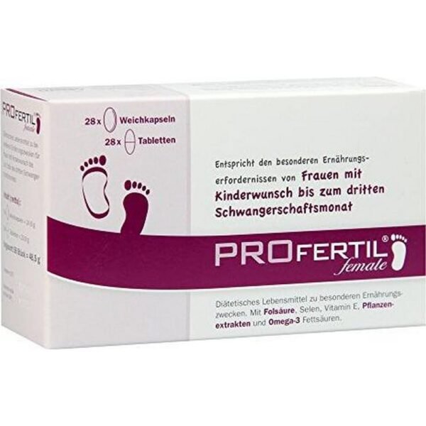 PROfertil female combination tablets + capsules, 56 pieces (28x tablets + 28x capsules)