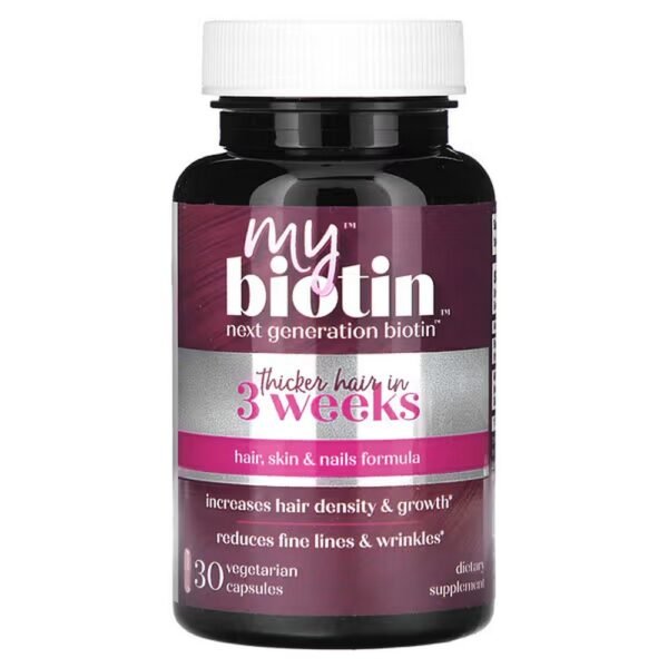 Purity Products, MyBiotin, Hair, Skin & Nails Formula, Formula for Hair, Skin and Nails, 30 Vegetable Capsules,Purity Products, MyBiotin, Hair, Skin & Nails Formula, Formel für Haare, Haut und Nägel, 30 pflanzliche Kapseln